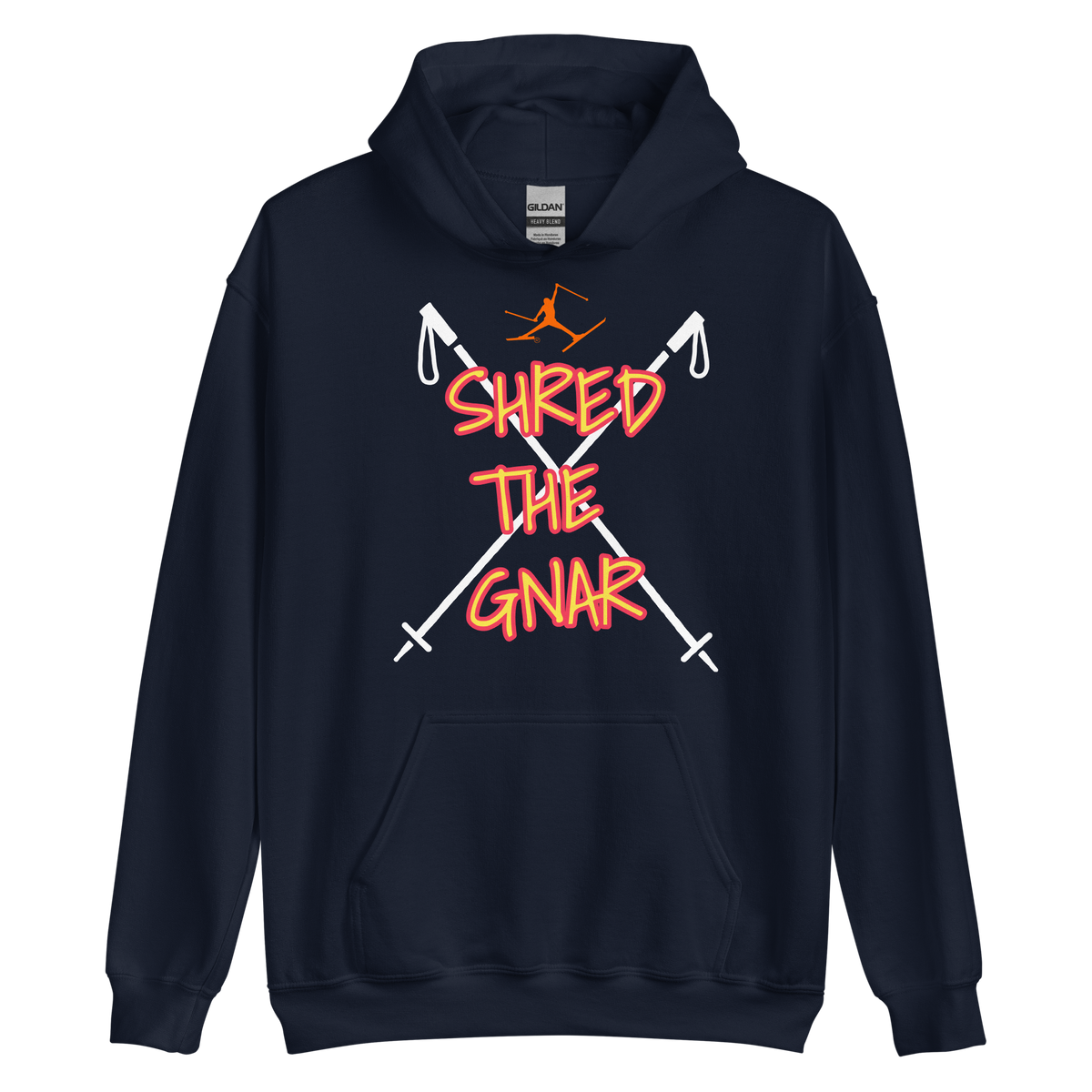 SKIMAN SHRED THE GNAR SEND IT Hoodie – Skiman.co