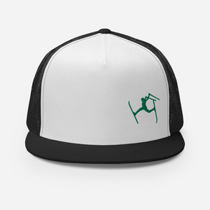 SKIMAN FULL SEND HIGH-Trucker Cap GREEN LOGO