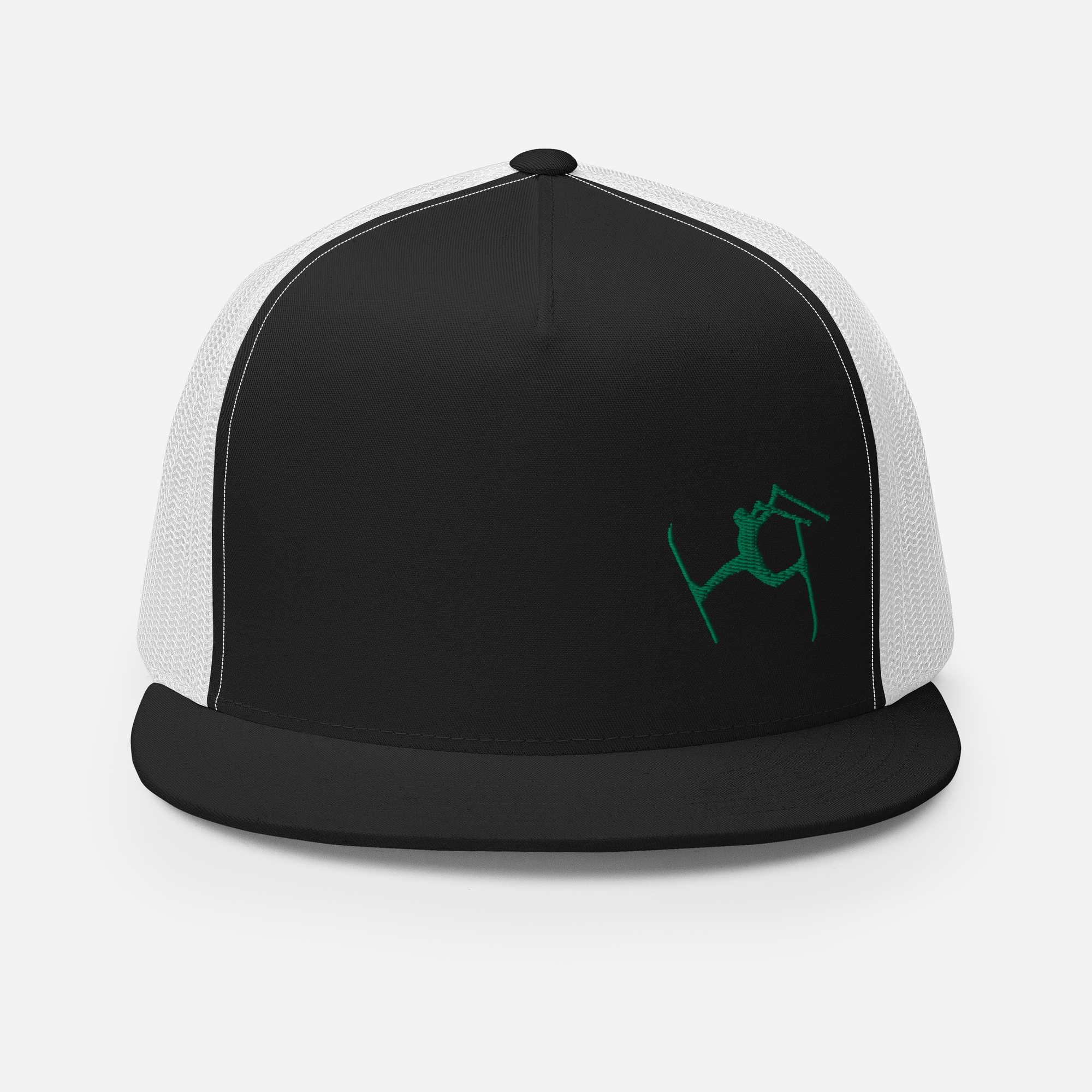 SKIMAN FULL SEND HIGH-Trucker Cap GREEN LOGO