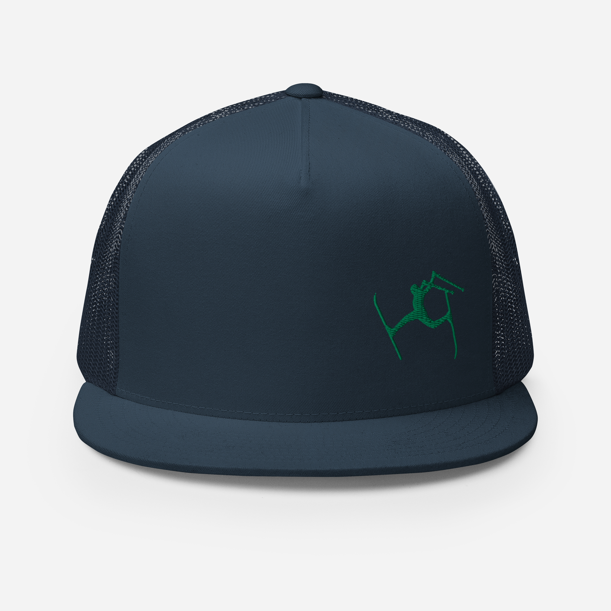 SKIMAN FULL SEND HIGH-Trucker Cap GREEN LOGO