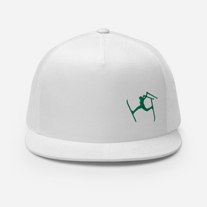 SKIMAN FULL SEND HIGH-Trucker Cap GREEN LOGO