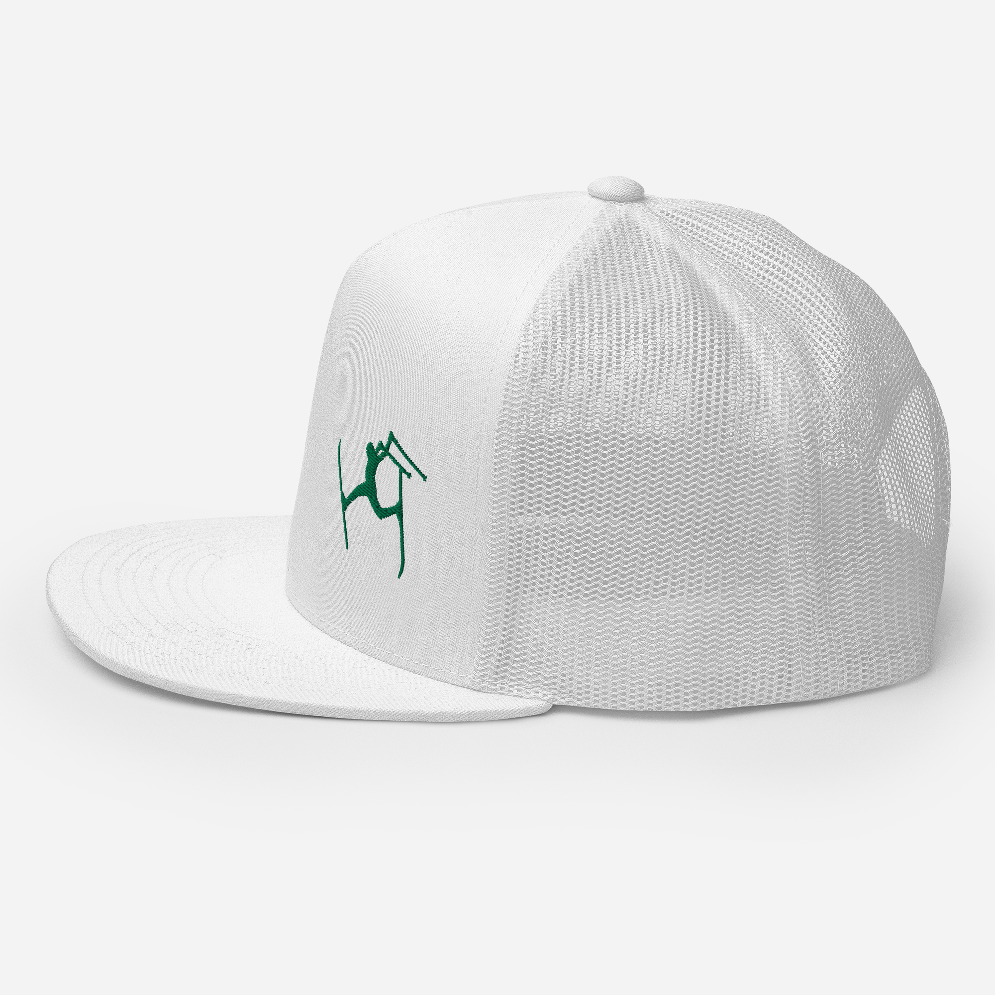 SKIMAN FULL SEND HIGH-Trucker Cap GREEN LOGO