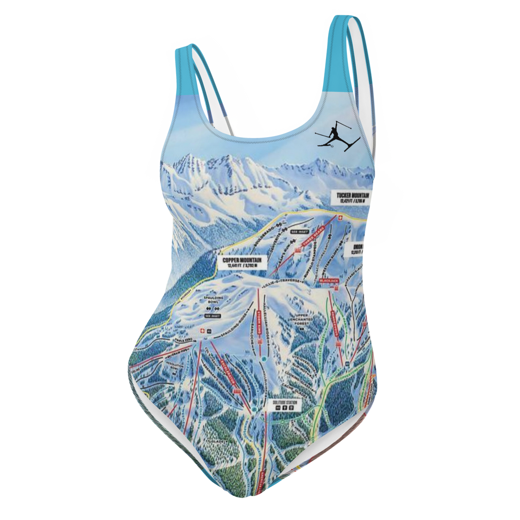 SKIMAN COPPER MOUNTAIN SEND IT One-Piece Swimsuit