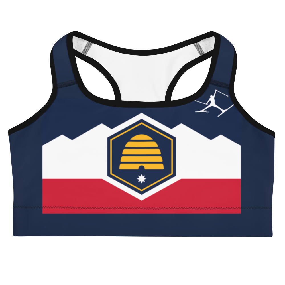 SKIMAN UTAH SEND IT Sports bra