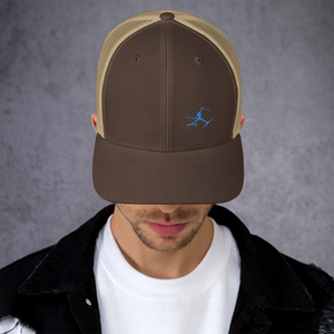 SKIMAN BLUE SEND IT Trucker Cap