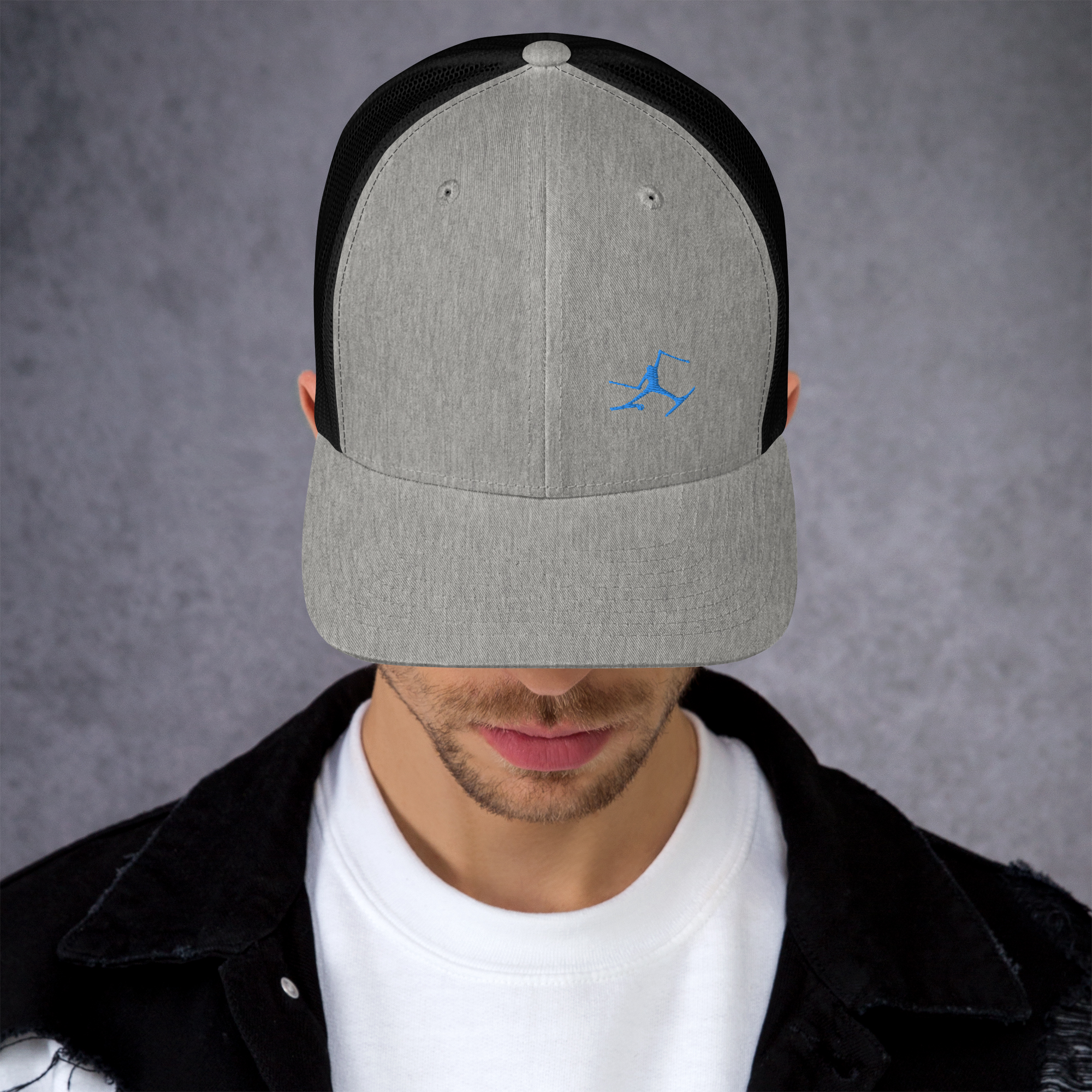 SKIMAN BLUE SEND IT Trucker Cap