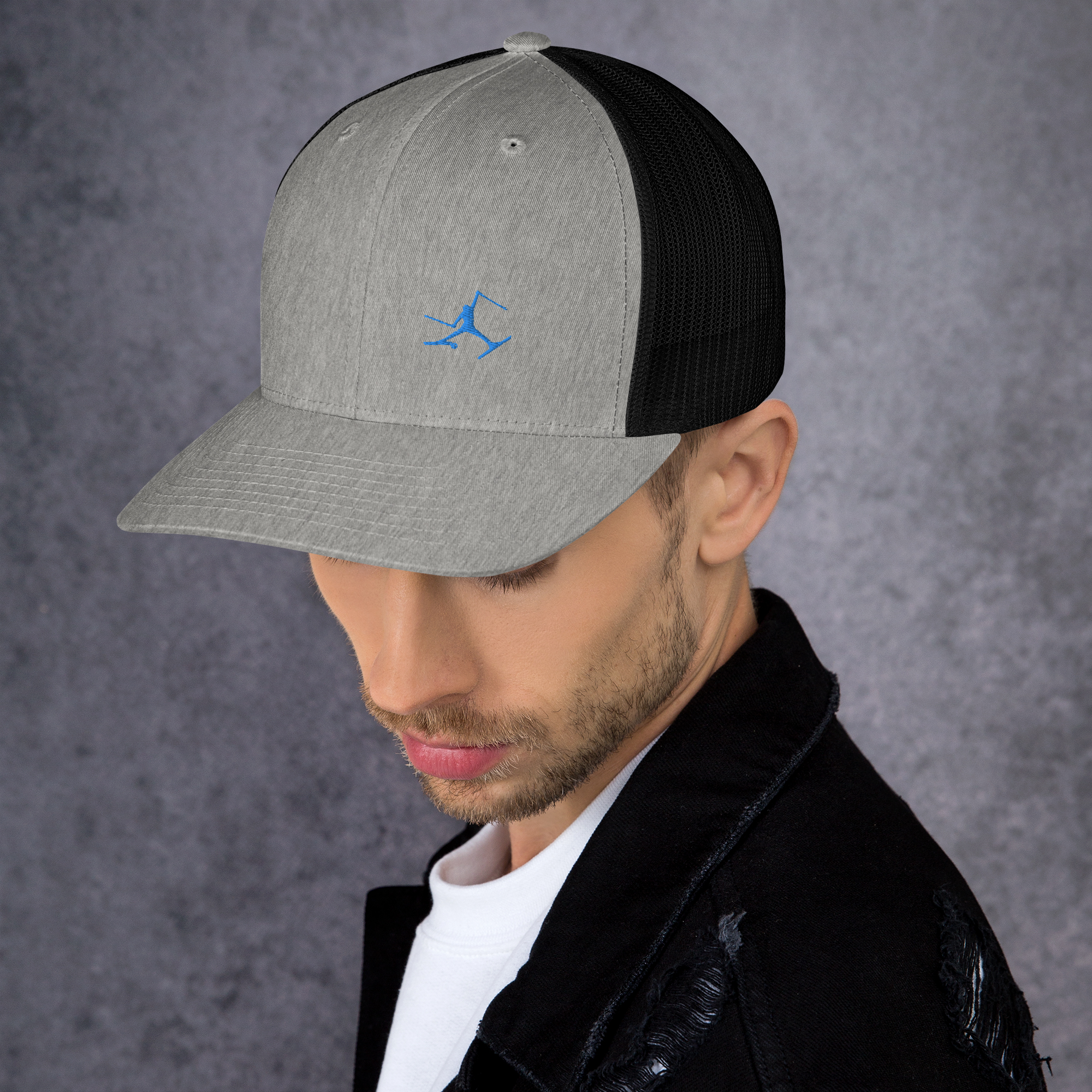 SKIMAN BLUE SEND IT Trucker Cap