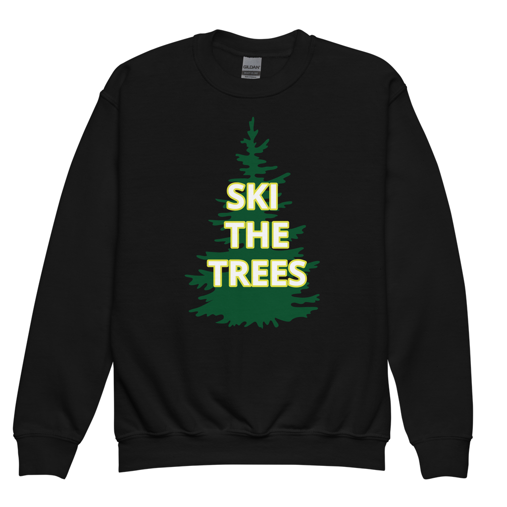SKIMAN SKI THE TREES Youth crewneck sweatshirt