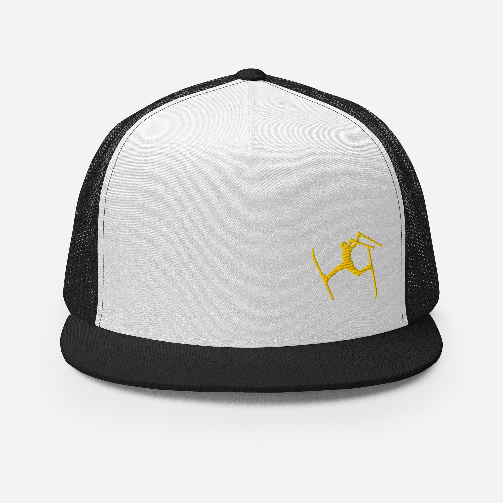 SKIMAN FULL SEND YELLOW HIGH-Trucker Cap