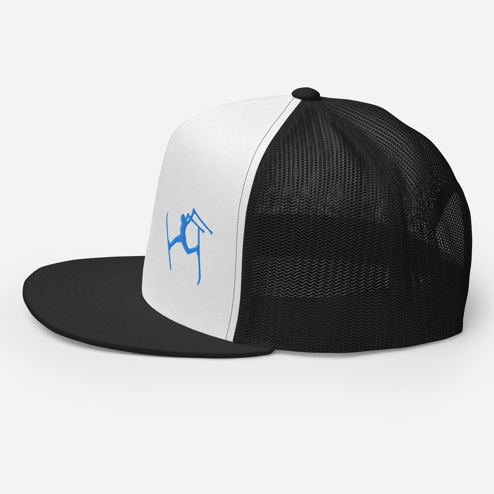 SKIMAN FULL SEND BLUE HIGH-Trucker Cap