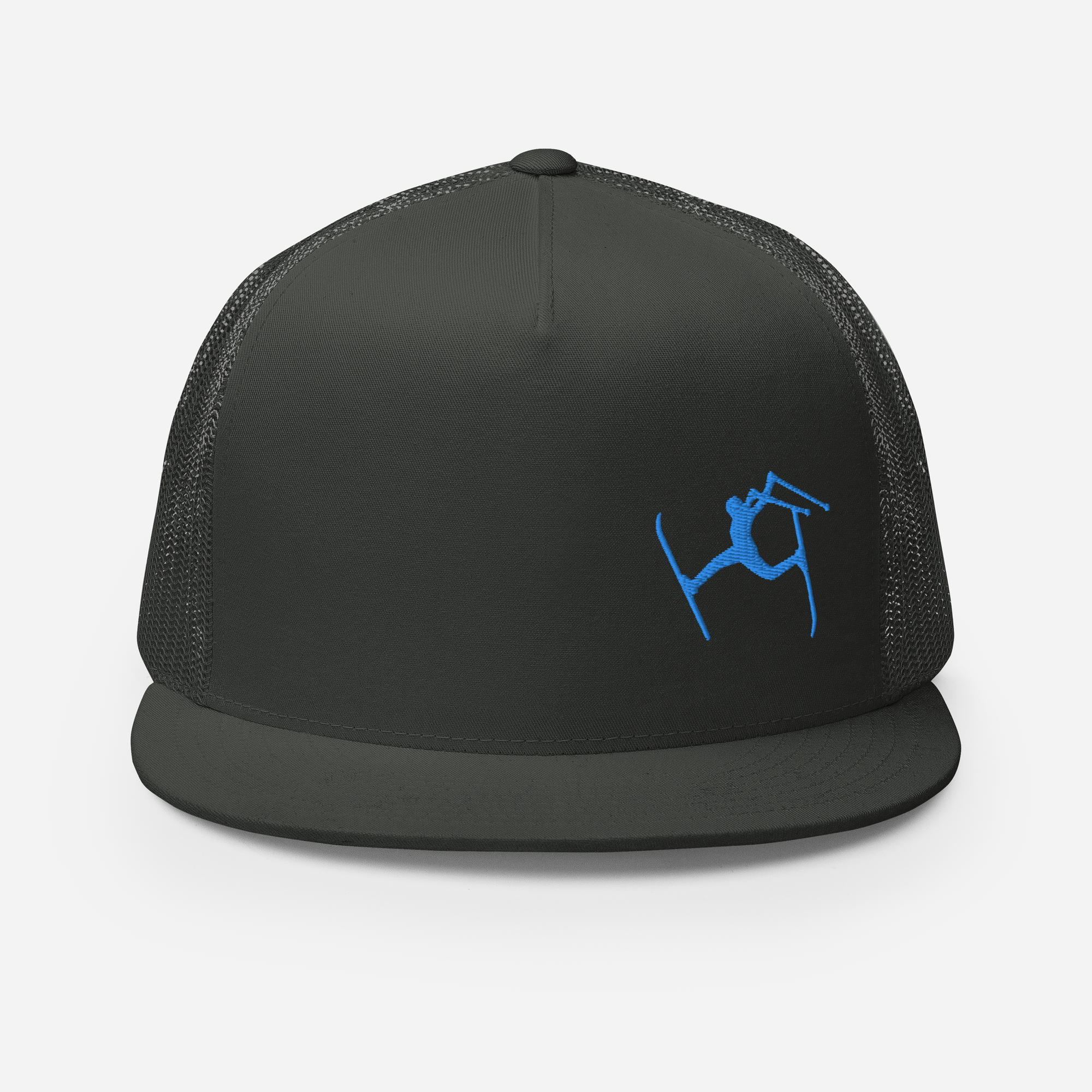 SKIMAN FULL SEND BLUE HIGH-Trucker Cap