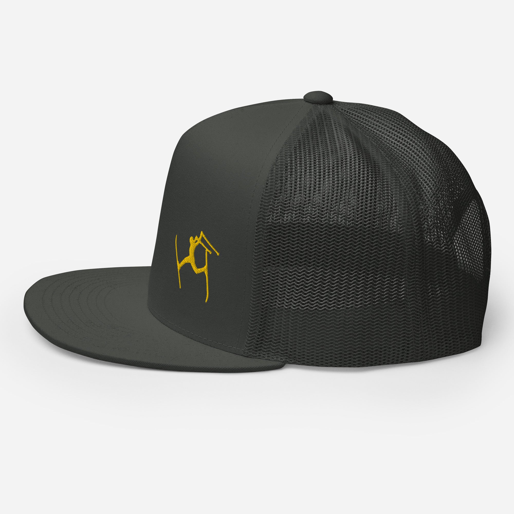 SKIMAN FULL SEND YELLOW HIGH-Trucker Cap