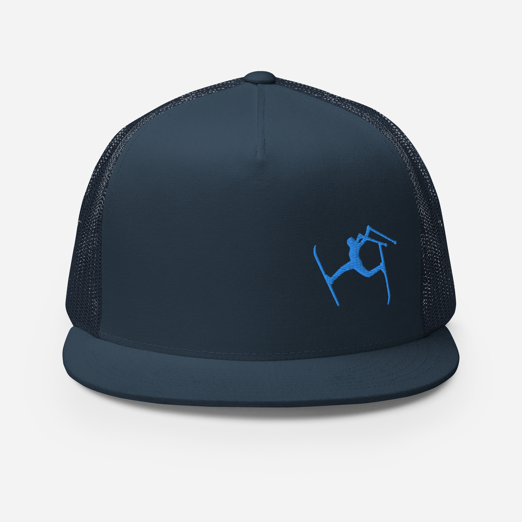 SKIMAN FULL SEND BLUE HIGH-Trucker Cap