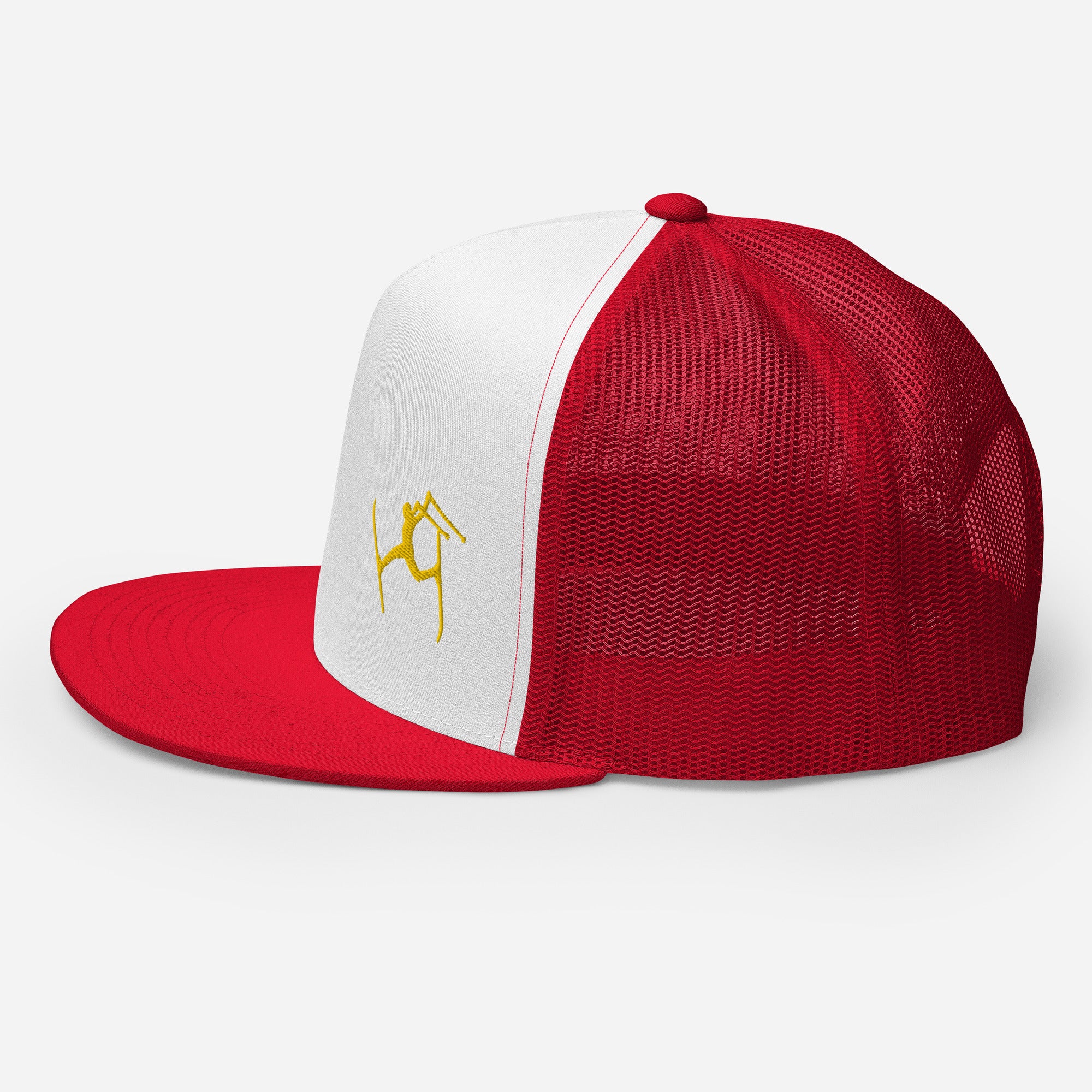 SKIMAN FULL SEND YELLOW HIGH-Trucker Cap