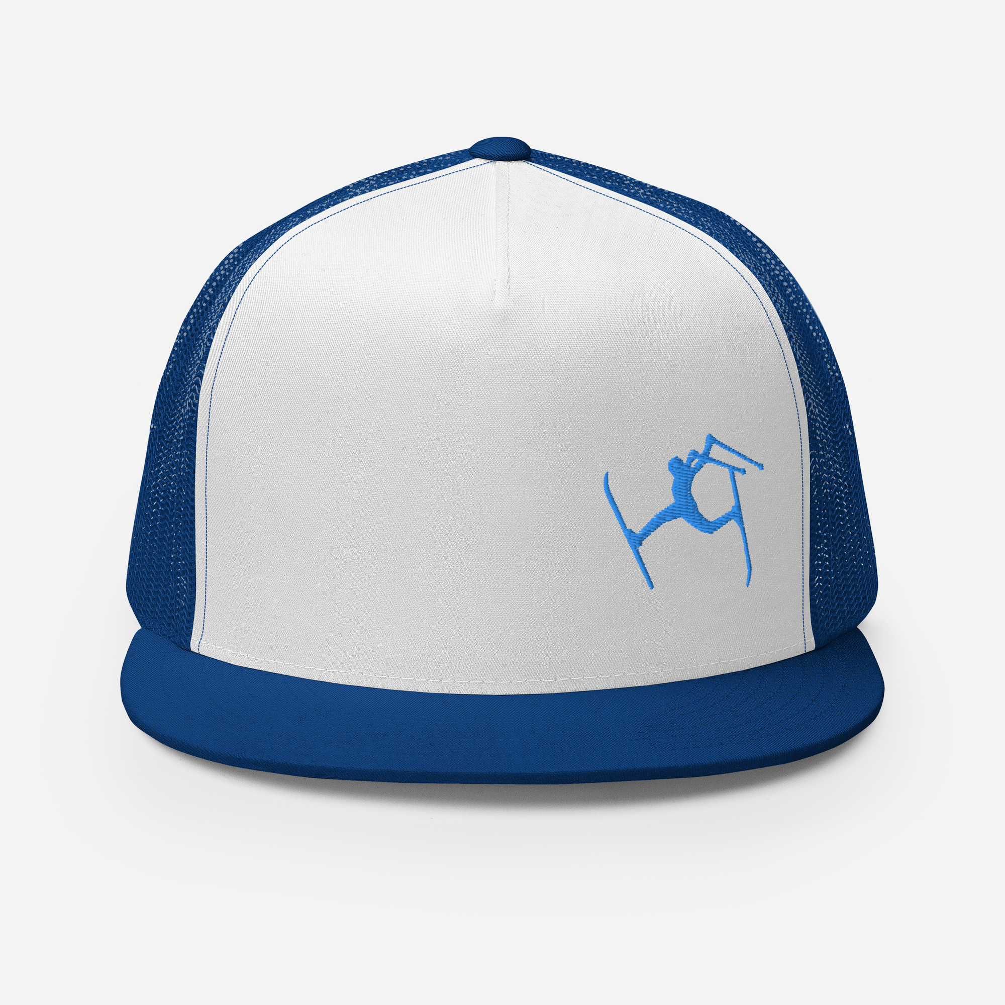 SKIMAN FULL SEND BLUE HIGH-Trucker Cap