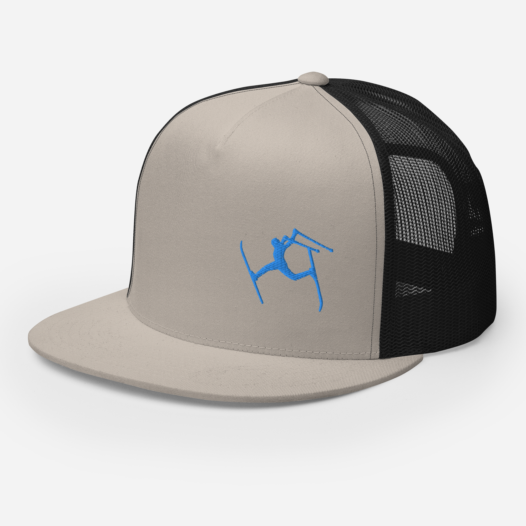 SKIMAN FULL SEND BLUE HIGH-Trucker Cap