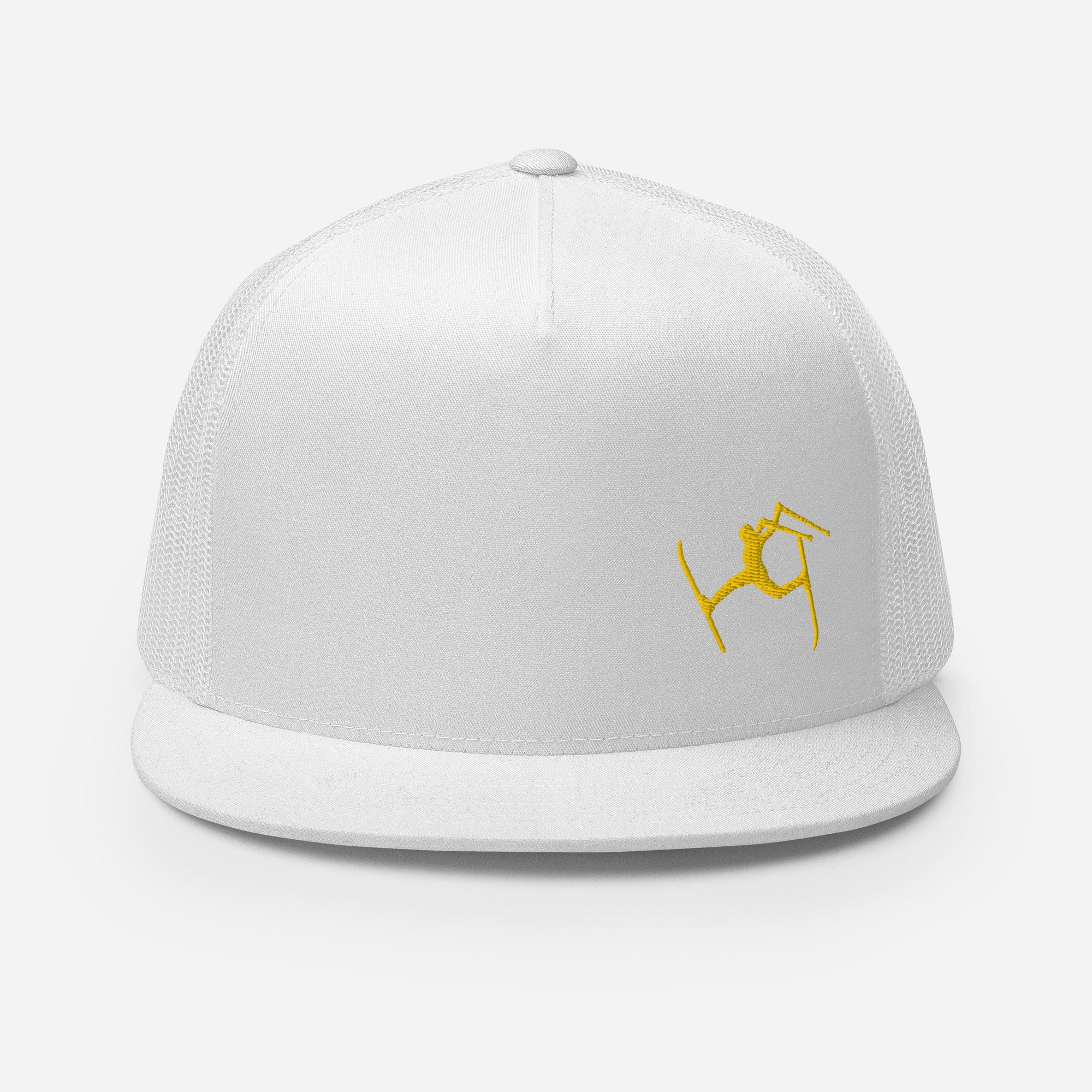 SKIMAN FULL SEND YELLOW HIGH-Trucker Cap