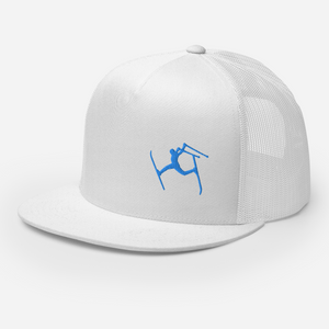 SKIMAN FULL SEND BLUE HIGH-Trucker Cap